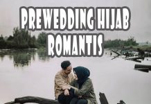 Foto Prewedding Hijab Romantis