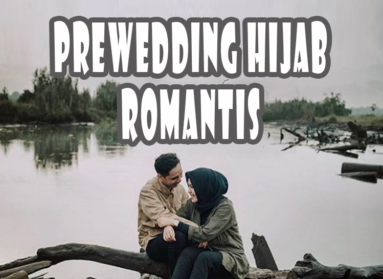 Foto Prewedding Hijab Romantis