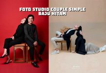10 Foto Studio Couple Simple Baju Hitam